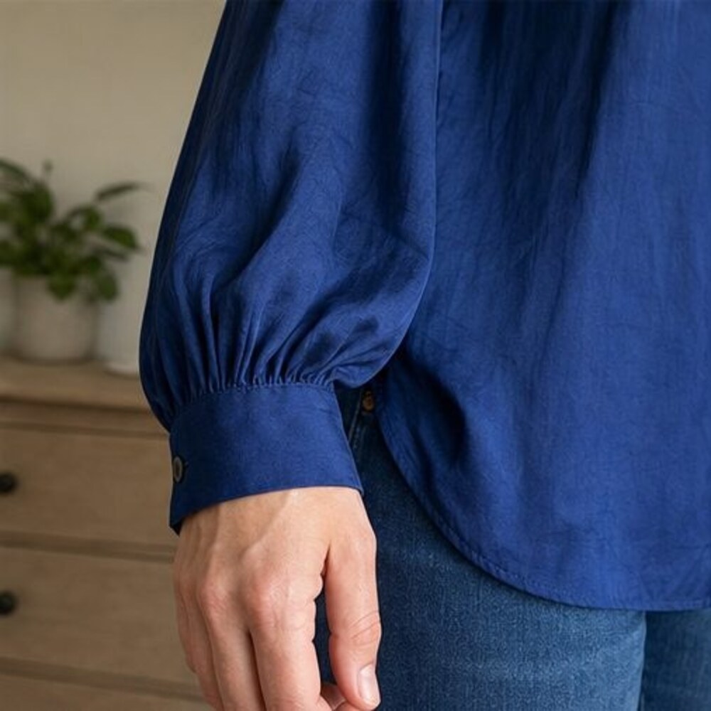 Olive Button Blouse - Picture 5 of 6